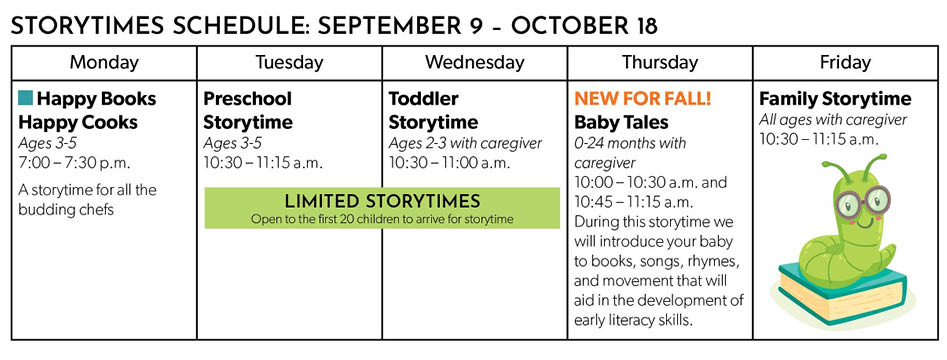 Library - Storytimes
